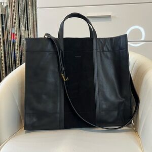 Fossil Women Carmen Leather Tote Bag